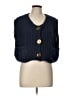 Unbranded 100% Polyester Blue Sweater Vest Size L - photo 1