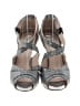 L.K. Bennett Silver Heels Size EU 39 1/2 - photo 2