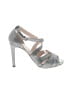 L.K. Bennett Silver Heels Size EU 39 1/2 - photo 1
