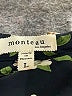 Monteau 100% Polyester Floral Black Long Sleeve Blouse Size L - photo 7