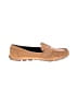 Unbranded 100% Leather Tan Flats Size 8 1/2 - photo 1