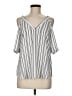 Sienna Sky 100% Polyester Silver Sleeveless Blouse Size M - photo 1