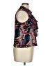 BCBG 100% Polyester Purple Sleeveless Blouse Size XL - photo 4