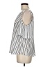 Sienna Sky 100% Polyester Silver Sleeveless Blouse Size M - photo 5