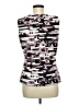 Calvin Klein Purple White Sleeveless Blouse Size M (estimated) - photo 2