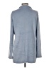 Lands' End Solid Blue Turtleneck Sweater Size S - photo 2