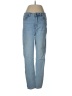 Soft Surroundings Solid Blue Jeans Size 8 - photo 1