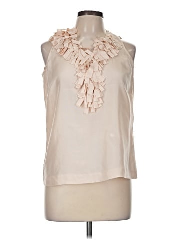 J.Crew Sleeveless Silk Top (view 1)