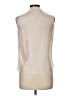 J.Crew 100% Silk Ivory Sleeveless Silk Top Size 8 - photo 2