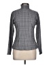 HAILEY Houndstooth Gray Long Sleeve Blouse Size L - photo 1