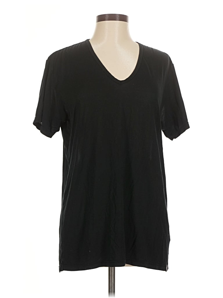 Pre-owned Uniqlo Short Sleeve T-shirt In Black
