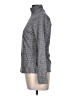 HAILEY Houndstooth Gray Long Sleeve Blouse Size L - photo 5