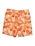 Ann Taylor LOFT Print Orange Board Shorts Size 4 - photo 1