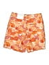 Ann Taylor LOFT Print Orange Board Shorts Size 4 - photo 2