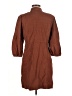 Gap 100% Cotton Brown 3/4 Sleeve Button-Down Shirt Size M - photo 2