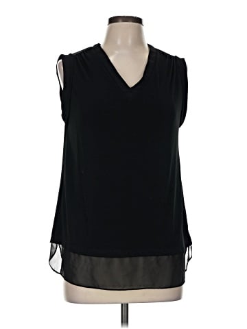 Carmen Carmen Marc Valvo Sleeveless Blouse (view 1)
