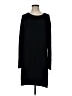 Active Life Solid Black Casual Dress Size M - photo 1