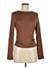 Unbranded 100% Polyester Brown Long Sleeve T-Shirt Size L - photo 1