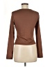 Unbranded 100% Polyester Brown Long Sleeve T-Shirt Size L - photo 2