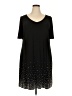 MSK Stars Black Casual Dress Size 2X - photo 1