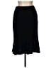 St. John Basics Solid Black Wool Skirt Size 10 - photo 1