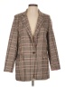 Shein 100% Polyester Plaid Brown Blazer Size L - photo 1