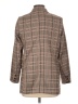 Shein 100% Polyester Plaid Brown Blazer Size L - photo 2