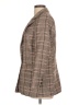 Shein 100% Polyester Plaid Brown Blazer Size L - photo 5
