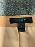 J.Crew 100% Polyester Solid Tan Formal Skirt Size 0 - photo 3