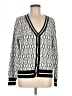 Never A Wallflower Silver Cardigan Size L - photo 1