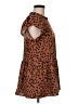 Unbranded Animal Print Brown Casual Dress Size M - photo 4
