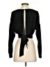 Glamorous 100% Polyester Black Long Sleeve Top Size S - photo 2