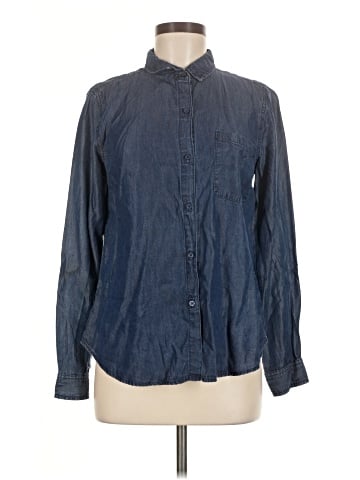 Simply Styled Long Sleeve Button-Down Shirt (view 1)