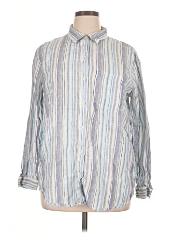 Gap Long Sleeve Button-Down Shirt (view 1)