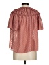 by the River 100% Polyester Pink Short Sleeve Blouse Size M - photo 2