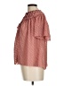 by the River 100% Polyester Pink Short Sleeve Blouse Size M - photo 5