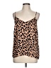 Unbranded 100% Polyester Animal Print Brown Tank Top Size L - photo 1