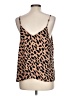 Unbranded 100% Polyester Animal Print Brown Tank Top Size L - photo 2