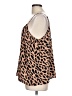 Unbranded 100% Polyester Animal Print Brown Tank Top Size L - photo 5