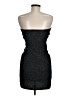 Deb Stars Black Cocktail Dress Size M - photo 2