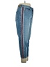 Express 100% Cotton Stripes Blue Jeans Size 14 - photo 4