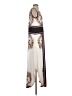 Unbranded Graphic Ivory Black Casual Dress Size S - photo 4
