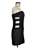 Deb Stars Black Cocktail Dress Size M - photo 4