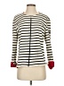 Saint James Stripes Ivory Jacket Size P (estimated, petite) - photo 1