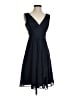 Ann Taylor Solid Blue Cocktail Dress Size 0 - photo 1