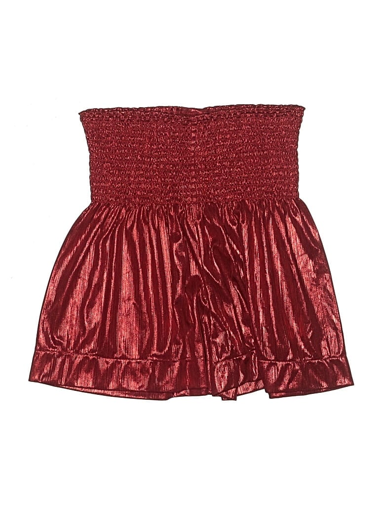 Pre-owned Grace & Emma Shorts In Burgundy