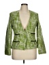 Ellen Tracy Tweed Green Blazer Size 14 - photo 1