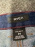 RVCA Blue Jeans Size 34 waist - photo 3