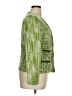 Ellen Tracy Tweed Green Blazer Size 14 - photo 4