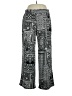JM Collection Print Black Casual Pants Size XL - photo 1